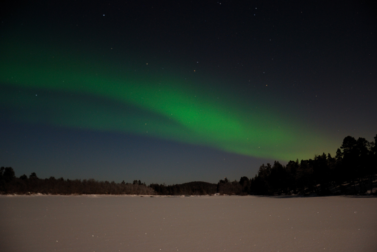 Northern Lights Above Inari