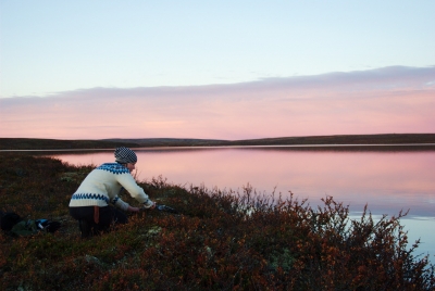 Cleaning Fish at Salttijärvi