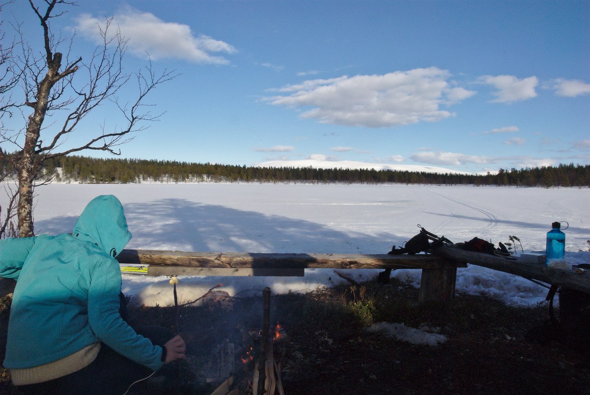 Grilling at Rautujärvi