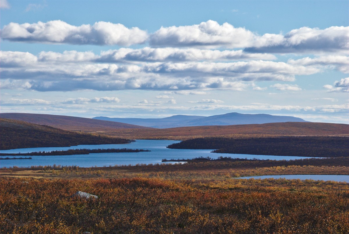 Olkojärvi and Ounastunturi