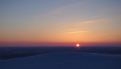 Sunset on Pyhäkero