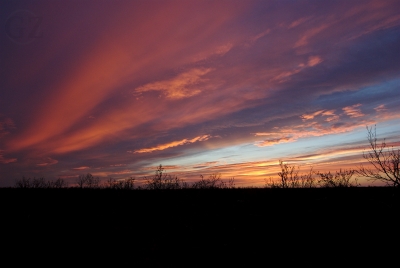 Sunset at Ragatjávrrit