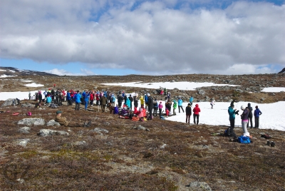 Midsummer Skiing