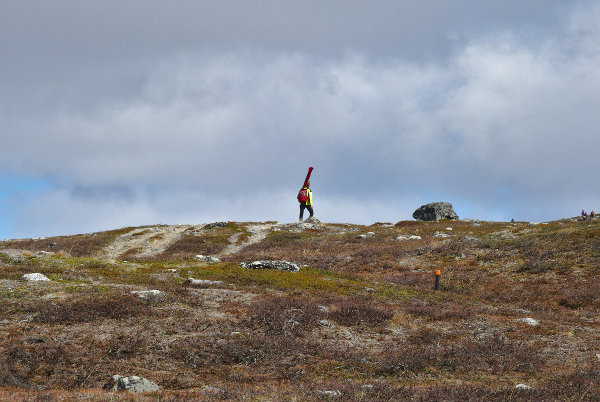 Midsummer Skiing