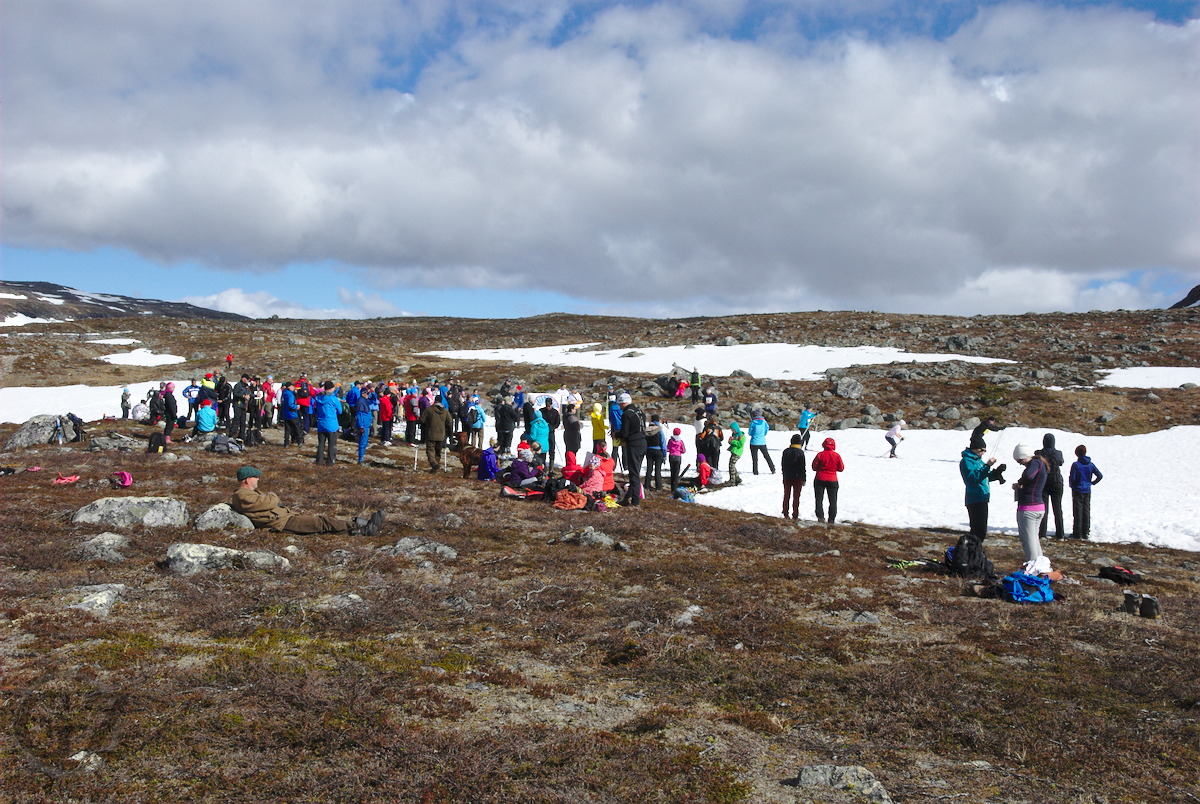 Midsummer Skiing