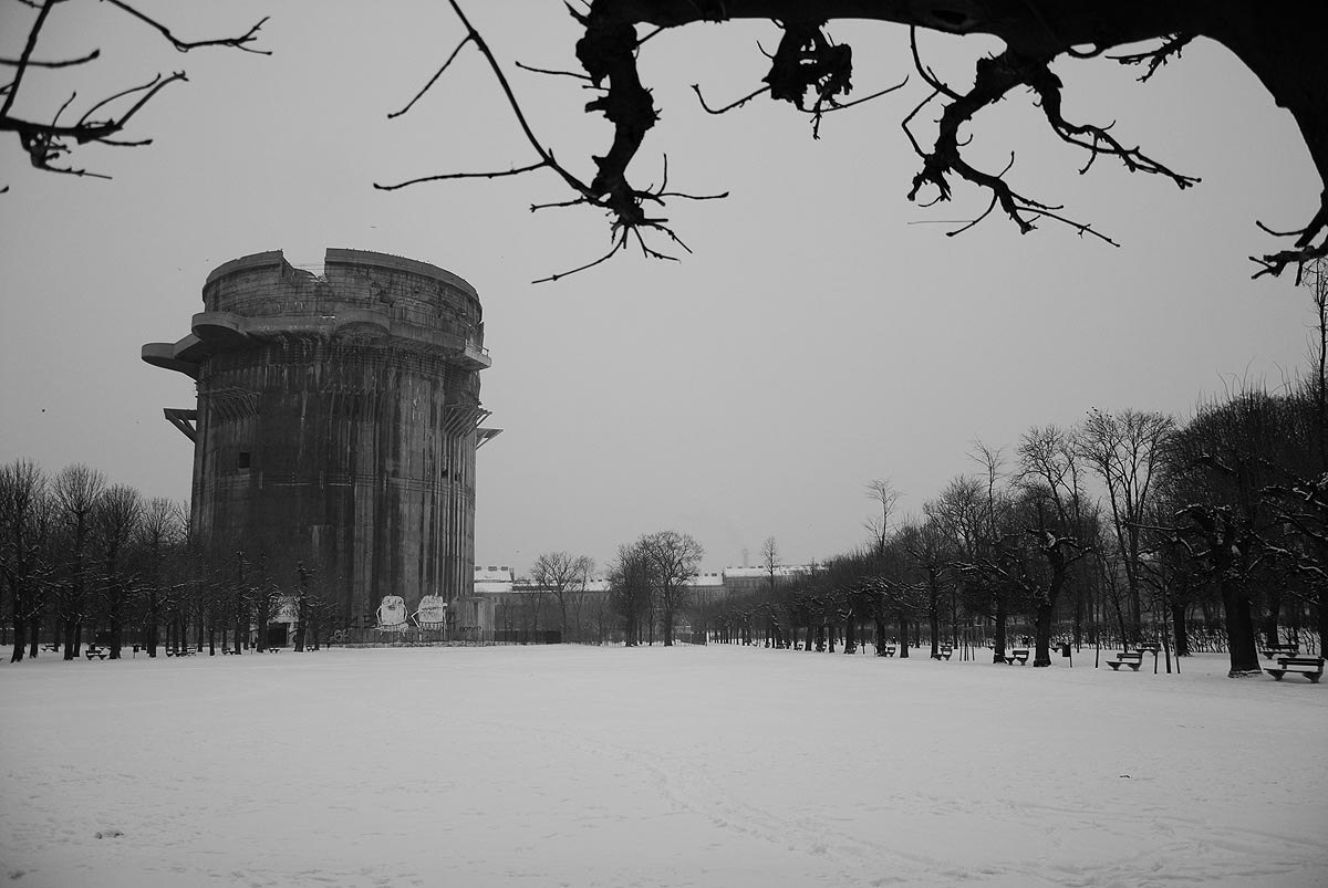 Flak Towers in the Augarten (Vienna) - Gerald Zojer's Blog