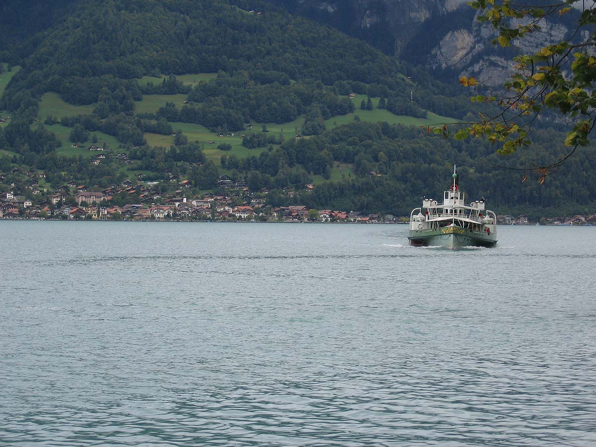 Taxi on Lake Brienz