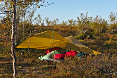 Self-made tarp