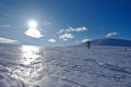 Icy slopes