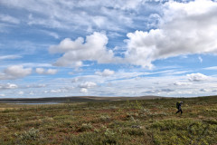 Hiking in the Tundra Hiking in the Tundra