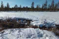Ullajärvi skiing track